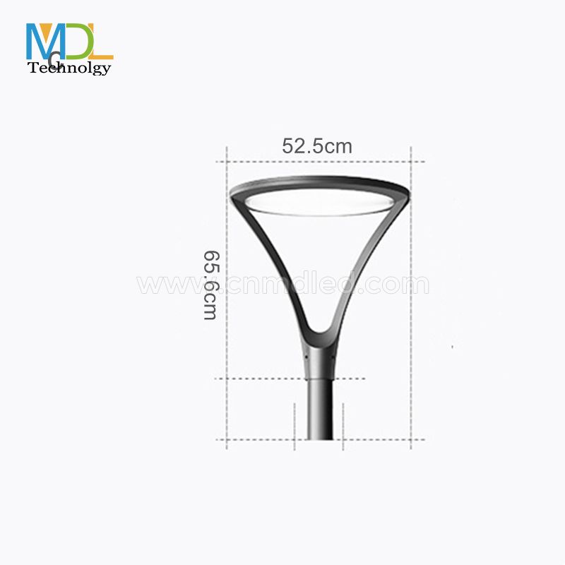 MDL Modern landscape light LED outdoor road lawn garden community villa aluminum profile street light Model:MDL-POLE23